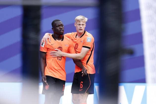 KANSAS - (lr) during the FIFA 2026 World Cup Group F match between Tunisia and the Netherlands at Kansas City Stadium on June 26, 2026 in Kansas, United States. KOEN VAN WEEL ANP FIFA World Cup, WM, Weltmeisterschaft, Fussball 2026 group stage 2026 xVIxANPxSportx xxANPxIVx 561991642 originalFilename: 561991642.jpg