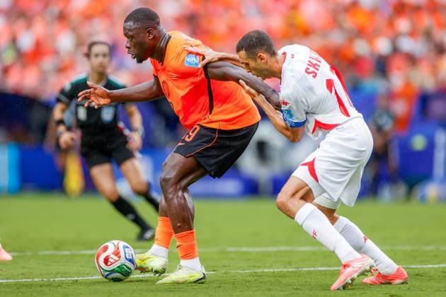 KANSAS CITY, 25-06-2026, Kansas City Stadium, World Cup 2026 Match between Tunesia and The Netherlands. Picture Shows Netherlands player Brian Brobbey Tunesia - Netherlands (World Cup 2026)  x204647847x Copyright: