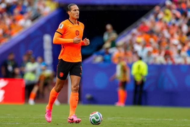 KANSAS CITY, 25-06-2026, Kansas City Stadium, World Cup 2026 Match between Tunesia and The Netherlands. Picture Shows Netherlands player Virgil van Dijk Tunesia - Netherlands (World Cup 2026)  x204648009x Copyright: