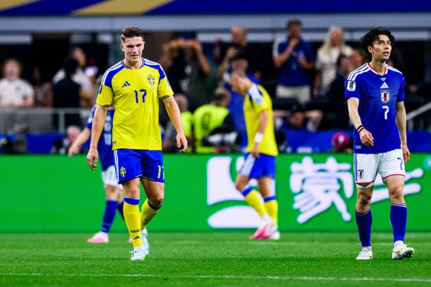 260625 Viktor Gyökeres of Sweden looks dejected during the FIFA World Cup, WM, Weltmeisterschaft, Fussball 2026 football match between Japan and Sweden on June 25, 2026 in Dallas. Photo: Petter Arvidson BILDBYRAN kod PA PA1259 bbeng fotboll football soccer fotball vm fotbolls-vm fotball-vm fotbolls-vm 2026 fifa world cup 2026 sverige sweden sverige a japan depp *** June 25, 2026: Viktor Gyökeres of Sweden looks dejected during the 2026 FIFA World Cup soccer match between Japan and Sweden on June 25, 2026 in Dallas. Photo by Petter Arvidson, BILDBYRAN. Code: PA PA1259 bbeng soccer football soccer World Cup 2026 FIFA World Cup 2026 Sweden Sweden A Japan depp  Copyright: PETTERxARVIDSON BB260625PA106