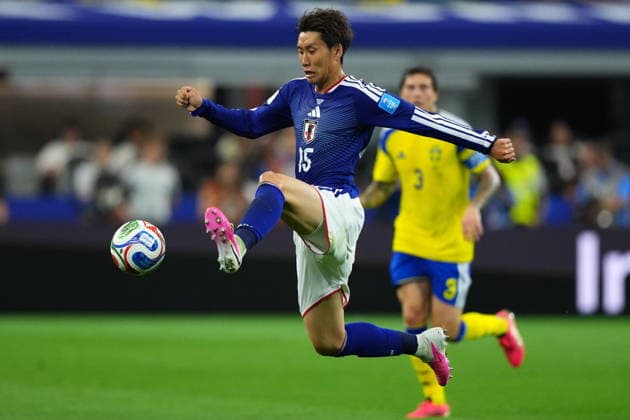 FIFA World Cup, WM, Weltmeisterschaft, Fussball 2026 - Group F - Japan vs Sweden Daichi Kamada of Japan in action during the FIFA World Cup 2026 group stage match Japan against Sweden, in Dallas, Texas, USA, 25 June 2026. DALLAS United States  Copyright: xJEFFREYxMCWHORTERx