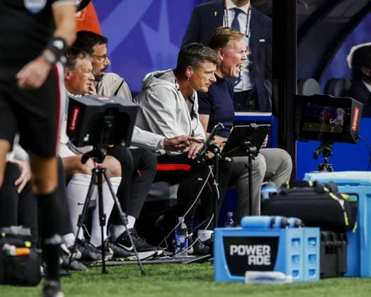 KANSAS - Netherlands coach Ronald Koeman during the FIFA 2026 Group F match between Tunisia and the Netherlands at Kansas City Stadium on June 25, 2026, in Kansas, United States. KOEN VAN WEEL ANP FIFA World Cup, WM, Weltmeisterschaft, Fussball 2026 group stage 2026 xVIxANPxSportx xxANPxIVx 561993234 originalFilename: 561993234.jpg