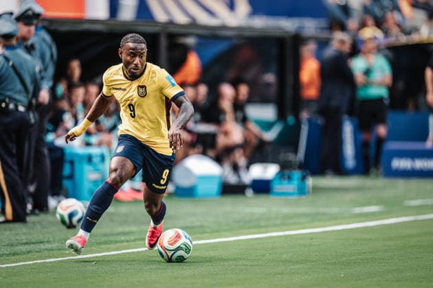Fußball Herren FIFA Fußball-Weltmeisterschaft 2026 Gruppe E Ecuador vs. Deutschland 25.06.2026 John Yeboah ( 9, Ecuador) New Jersey New York New Jersey Stadion New Jersey United States of America *** Men s Soccer 2026 FIFA World Cup Group E Ecuador vs. Germany June 25, 2026 John Yeboah 9, Ecuador New Jersey New York New Jersey Stadium New Jersey United States of America