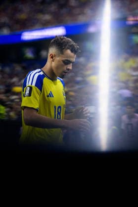 260625 Yasin Ayari of Sweden during the FIFA World Cup, WM, Weltmeisterschaft, Fussball 2026 football match between Japan and Sweden on June 25, 2026 in Dallas. Photo: Petter Arvidson BILDBYRAN kod PA PA1259 bbeng fotboll football soccer fotball vm fotbolls-vm fotball-vm fotbolls-vm 2026 fifa world cup 2026 sverige sweden sverige a japan *** June 25, 2026: Yasin Ayari of Sweden during the 2026 FIFA World Cup soccer match between Japan and Sweden on June 25, 2026 in Dallas. Photo by Petter Arvidson, BILDBYRAN. Code: PA PA1259 bbeng soccer football soccer World Cup soccer World Cup 2026 FIFA World Cup 2026 Sweden Sweden A Japan  Copyright: PETTERxARVIDSON BB260625PA145