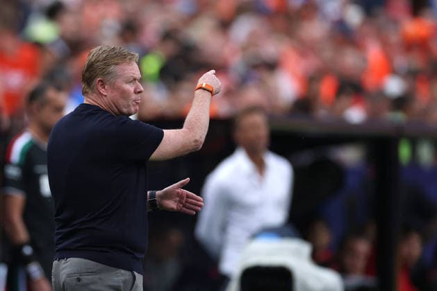 Netherlands head coach Ronald Koeman is in charge during a Group F match of the 2026 FIFA World Cup, WM, Weltmeisterschaft, Fussball between Tunisia and the Netherlands at Arrowhead Stadium in Kansas, United States, 25 June 2026. FIFA World Cup 2026 - Group F Tunisia vs. Netherlands !ACHTUNG: NUR REDAKTIONELLE NUTZUNG!  Copyright: xJuanxIgnacioxRoncoronix GR5108 20260626-55020712370_1