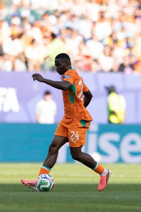 TOURE Bazoumana during FIFA World Cup, WM, Weltmeisterschaft, Fussball 2026 - Group E Curacao - CÃ te d Ivoire 25 June 2026 PHILADELPHIA Philadelphia Stadium USA By IMAGO Didier Lefa Studio Desire Ameka Philadelphia Philadelphia Stadium United State of America