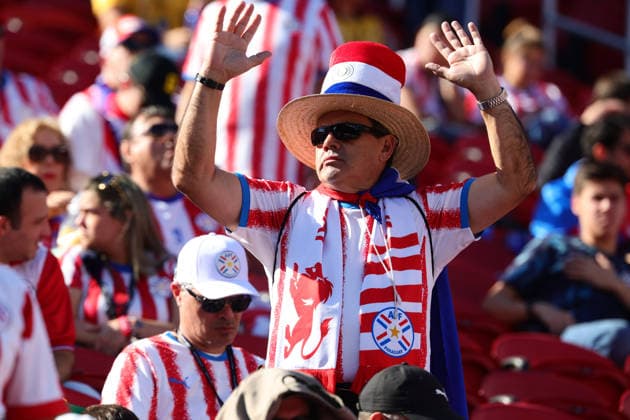 Fans before the FIFA World Cup, WM, Weltmeisterschaft, Fussball 2026 match between Paraguay and Australia at Levi s Stadium, San Francisco, USA on 26 June 2026. Copyright: xPeterxDovganx 45120006