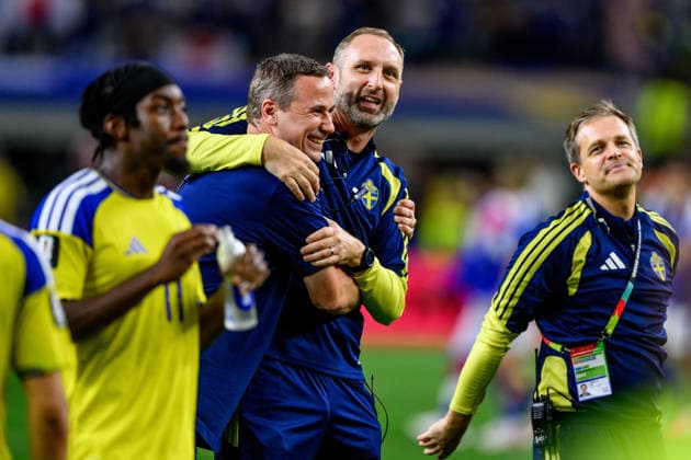 260625 Assistant coach Andreas Georgson of Sweden after the FIFA World Cup, WM, Weltmeisterschaft, Fussball 2026 football match between Japan and Sweden on June 25, 2026 in Dallas. Photo: Ludvig Thunman BILDBYRAN kod LT PA1259 bbeng fotboll football soccer fotball vm fotbolls-vm fotball-vm fotbolls-vm 2026 fifa world cup 2026 sverige sweden sverige a japan *** June 25, 2026: Assistant coach Andreas Georgson of Sweden after the 2026 FIFA World Cup soccer match between Japan and Sweden on June 25, 2026 in Dallas. Photo by Ludvig Thunman, BILDBYRAN. Code: LT PA1259 bbeng soccer football fotball World Cup soccer World Cup 2026 FIFA World Cup 2026 Sweden Sweden A Japan  Copyright: LUDVIGxTHUNMAN BB260625LT163