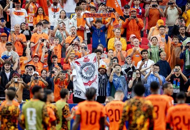KANSAS - The Dutch national team, Nationalteam celebrates the victory over Tunisia after the FIFA 2026 World Cup Group F match between Tunisia and the Netherlands at Kansas City Stadium on June 25, 2026, in Kansas, United States. KOEN VAN WEEL ANP FIFA World Cup, WM, Weltmeisterschaft, Fussball 2026 group stage 2026 xVIxANPxSportx xxANPxIVx 562006075 originalFilename: 562006075.jpg
