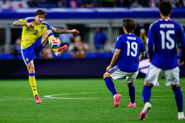 260625 Victor Nilsson Lindelöf of Sweden during the FIFA World Cup, WM, Weltmeisterschaft, Fussball 2026 football match between Japan and Sweden on June 25, 2026 in Dallas. Photo: Ludvig Thunman BILDBYRAN kod LT PA1259 bbeng fotboll football soccer fotball vm fotbolls-vm fotball-vm fotbolls-vm 2026 fifa world cup 2026 sverige sweden sverige a japan *** 260625 Victor Nilsson Lindelöf of Sweden during the 2026 FIFA World Cup soccer match between Japan and Sweden on June 25, 2026 in Dallas. Photo by Ludvig Thunman, BILDBYRAN. Code: LT PA1259 bbeng soccer football fotball World Cup soccer World Cup 2026 FIFA World Cup 2026 Sweden Sweden A Japan  Copyright: LUDVIGxTHUNMAN BB260625LT221