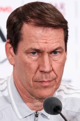 Belgium s head coach Rudi Garcia pictured during a press conference, PK, Pressekonferenz of Belgian national soccer team Red Devils in Vancouver, Canada, on Thursday 25 June 2026. The Rode Duivels-Diables Rouges have two draw games so far and a third game to play on the 27th of June. BRUNOxFAHY  x179294210x