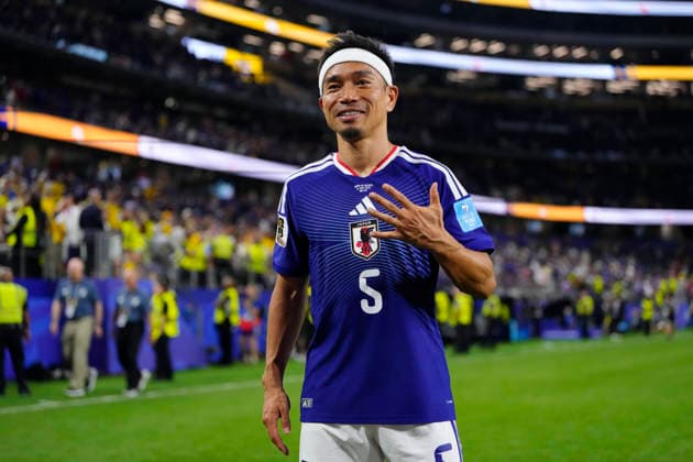 June 25, 2026, Arlington, Texas, United States: Yuto Nagatomo of Japan poses for the photo during the FIFA World Cup, WM, Weltmeisterschaft, Fussball 2026 Group F match between Japan and Sweden at Dallas Stadium on June 25, 2026 in Dallas, United States. Arlington United States - ZUMAa181 20260625_zaa_a181_067 Copyright: xJosexBretonx