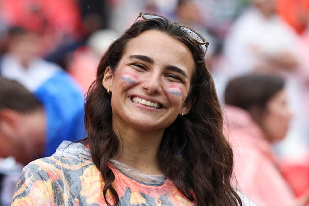 KANSAS CITY, MO - JUNE 25: A Netherlands fan before the FIFA World Cup, WM, Weltmeisterschaft, Fussball 2026 Group F match between Tunisia and Netherlands on June 25, 2026 at Kansas City Stadium in Kansas City, MO. (Photo by Scott Winters Icon Sportswire) SOCCER: JUN 25 FIFA World Cup 26 Group F - Tunisia vs Netherlands EDITORIAL USE ONLY Icon2606251091