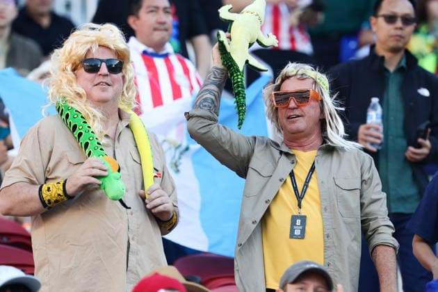 Fans before the FIFA World Cup, WM, Weltmeisterschaft, Fussball 2026 match between Paraguay and Australia at Levi s Stadium, San Francisco, USA on 26 June 2026. Copyright: xPeterxDovganx 45120021
