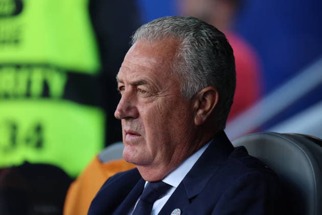 Paraguay s coach Gustavo Alfaro reacts during the FIFA World Cup, WM, Weltmeisterschaft, Fussball 2026 Group D match between Paraguay and Australia at Levi s stadium in Santa Clara, California, United States, 25 June 2025. FIFA World Cup 2026 - Group D - Paraguay vs. Australia !ACHTUNG: NUR REDAKTIONELLE NUTZUNG!  Copyright: xMiguelxgutierrezx GR5375 20260626-55020713224_1