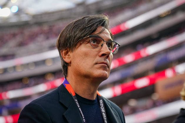 USA: Fußball FIFA World Cup, WM, Weltmeisterschaft, Fussball 2026 Gruppenphase Gruppe A Türkei vs USA SoFi Stadium (Inglewood, Los Angeles County, Kalifornien): Vincenzo MONTELLA (Turkey Trainer) *** USA Soccer 2026 FIFA World Cup Group Stage Group A Turkey vs. USA SoFi Stadium, Inglewood, Los Angeles County, California Vincenzo MONTELLA, Turkey Coach Copyright: xJOERANxSTEINSIEKx