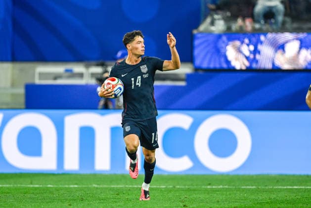 Turkiye v USA - FIFA World Cup, WM, Weltmeisterschaft, Fussball 2026 - Group D LOS ANGELES, CALIFORNIA - JUNE 25: Sebastian Berhalter of USA celebrates after scoring a goal during the 2026 FIFA World Cup First Stage Group D match between Turkiye and USA at the Los Angeles Stadium (SoFi Stadium) in Inglewood, California, United States on June 25, 2026. Tayfun Coskun Anadolu California United States. Editorial use only. Please get in touch for any other usage.  Copyright: x2026xAnadoluxTayfunxCoskunx