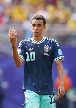 Ecuador v Germany, FIFA World Cup, WM, Weltmeisterschaft, Fussball 2026 Germany midfielder Jamal Musiala (10) during the Ecuador v Germany FIFA WORLD CUP 2026 Group E match at New York New Jersey Stadium, East Rutherford, United States on 25 June 2026 Credit: Eleanor Hoad Every Second Media Editorial use only. All images are copyright Every Second Media Limited. No images may be reproduced without prior permission. Copyright: xIMAGO EveryxSecondxMediax ESM-2050-0045 EleanorxHoadx xEveryxSecondxMediax