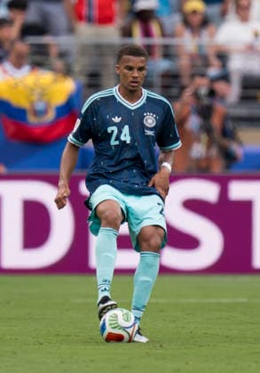 Einzelbild, Single image: Malick Thiaw (Germany, 24) FIFA World Cup, WM, Weltmeisterschaft, Fussball 2026: Ecuador vs Deutschland 25 June 2026, FIFA World Cup 2026: Ecuador vs Deutschland (Group E, Matchday 3) at New York New Jersey Stadium in East Rutherford, New Jersey, USA. *** Single image, Malick Thiaw, Germany, 24th FIFA World Cup 2026: Ecuador vs. Germany, June 25, 2026; FIFA World Cup 2026: Ecuador vs. Germany, Group E, Matchday 3, at New York New Jersey Stadium in East Rutherford, New Jersey, USA Copyright: HMBxMedia xMarcoxBader