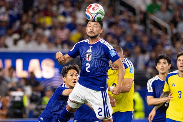 Yukinari Sugawara of Japan during the FIFA World Cup, WM, Weltmeisterschaft, Fussball 2026 Group F match between Japan and Sweden at Dallas Stadium in Arlington, Texas, United States, on June 25th, 2026. (Photo by Riquelve Nata Sports Press Photo)  Copyright: xRiquelvexNata SportsxPressxPhotox Sportspressphoto_SPR177387