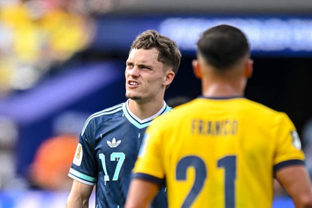 Florian Wirtz (Germany) Looks on during the FIFA World Cup, WM, Weltmeisterschaft, Fussball 2026 Group E match between Ecuador and Germany at New York New Jersey Stadium on June 25, 2026 in East Rutherford, United States. (Photo by Harry Langer DeFodi Images) - *** Florian Wirtz of Germany looks on during the 2026 FIFA World Cup Group E match between Ecuador and Germany at New York New Jersey Stadium on June 25, 2026, in East Rutherford, United States. Photo by Harry Langer, DeFodi Images