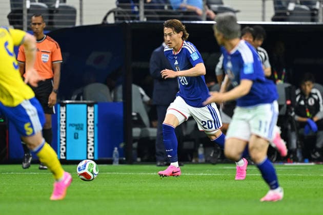 Ayumu Seko (JPN), JUNE 25, 2026 - Football Soccer : FIFA World Cup, WM, Weltmeisterschaft, Fussball 2026 Group F match between Japan 1-1 Sweden at Dallas Stadium in Arlington, Texas, USA.  aflo_335823124 KenjiroxMatsuox