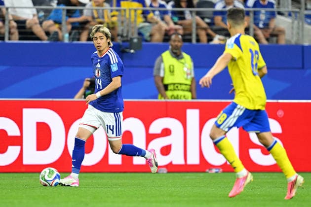Junya Ito (JPN), JUNE 25, 2026 - Football Soccer : FIFA World Cup, WM, Weltmeisterschaft, Fussball 2026 Group F match between Japan 1-1 Sweden at Dallas Stadium in Arlington, Texas, USA.  aflo_335824670 KenjiroxMatsuox