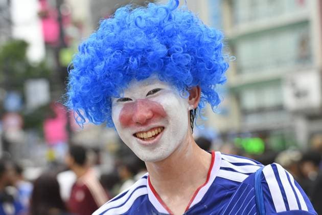Fans Celebrate Japan s World Cup Qualification in Tokyo s Shibuy TOKYO, JAPAN - JUNE 26: People gather at the Shibuya Scramble Crossing in central Tokyo after Japan secured a place in the knockout stage of the FIFA World Cup, WM, Weltmeisterschaft, Fussball 2026 with a 1-1 draw against Sweden, in Tokyo, capital of Japan, on June 26, 2026. Supporters, residents and tourists celebrated at one of the city s busiest intersections as police officers directed pedestrians and managed traffic amid large crowds and a festive atmosphere. David Mareuil Anadolu Tokyo Japan. Editorial use only. Please get in touch for any other usage.  Copyright: x2026xAnadoluxDavidxMareuilx