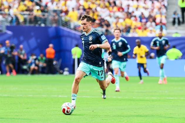 June 25, 2026, East Rutherford, Nj, United States of America: Florian Wirtz player of Germany during the match between Ecuador and Germany in the third round of Group E of the 2026 FIFA World Cup, WM, Weltmeisterschaft, Fussball group stage at New York New Jersey Stadium, in East Rutherford, United States, on Thursday, June 25, 2026.(Foto: Brazil Photo Press Brazil Photo Press) INTERNATIONAL East Rutherford United States of America - ZUMAv122 0860055794st Copyright: xWilliamxVolcovx