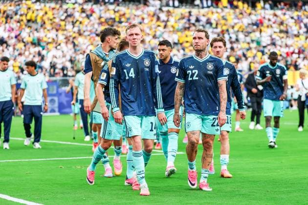 June 25, 2026, East Rutherford, Nj, United States of America: Germany player after the match between Ecuador and Germany in the third round of Group E of the 2026 FIFA World Cup, WM, Weltmeisterschaft, Fussball group stage at New York New Jersey Stadium, in East Rutherford, United States, on Thursday, June 25, 2026.(Foto: Brazil Photo Press Brazil Photo Press) INTERNATIONAL East Rutherford United States of America - ZUMAv122 0860056383st Copyright: xWilliamxVolcovx
