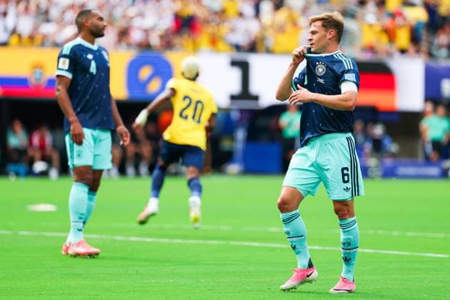 June 25, 2026, East Rutherford, Nj, United States of America: Joshua Kimmich player of Germany during the match between Ecuador and Germany in the third round of Group E of the 2026 FIFA World Cup, WM, Weltmeisterschaft, Fussball group stage at New York New Jersey Stadium, in East Rutherford, United States, on Thursday, June 25, 2026.(Foto: Brazil Photo Press Brazil Photo Press) INTERNATIONAL East Rutherford United States of America - ZUMAv122 0860056860st Copyright: xWilliamxVolcovx
