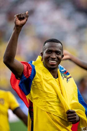 FOOTBALL : Allemagne vs Equateur- Coupe du monde FIFA 2026. Stade de Newark, New Jersey, Etats-Unis. 25-06-2026 Willian Pacho 6 (Ecuador)  Copyright: xx