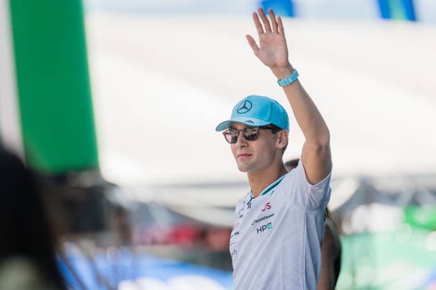 MOTORSPORTS, FORMULA 1 - GP of Austria 2026 SPIELBERG,AUSTRIA,26.JUN.26 - MOTORSPORTS, FORMULA 1 - Grand Prix of Austria, Red Bull Ring, preview. Image shows George Russell (GBR Mercedes).  GEPAxpictures xMatthiasxTrinkl
