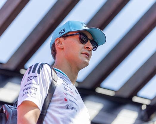 MOTORSPORTS, FORMULA 1 - GP of Austria 2026 SPIELBERG,AUSTRIA,26.JUN.26 - MOTORSPORTS, FORMULA 1 - Grand Prix of Austria, Red Bull Ring, free practice. Image shows George Russell (GBR Mercedes).  GEPAxpictures xGabrielxLopez