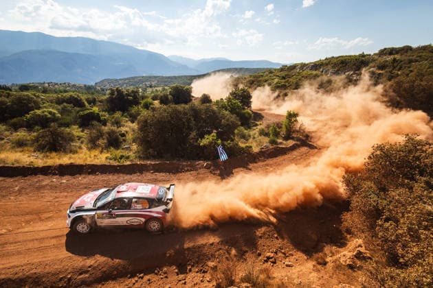 AUTO - WRC, Motorsport Rallye, WM - ACROPOLIS RALLY GREECE 2026 20 Yohan ROSSEL, Arnaud DUNAND, Lancia Ypsilon HF, action during the 2026 Acropolis Rally Greece, 8th round of the 2026 WRC World Rally Car Championship, from June 25 to 28, 2026 at Loutraki, Greece - LoutrakiGreece  Copyright: xNikosxKatikisx