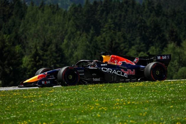 F1 - AUSTRIAN GRAND PRIX 2026 03 VERSTAPPEN Max (nld), Red Bull Racing Ford RB22, action during the Formula 1 Austrian Grand Prix 2026, 8th round of the 2026 Formula One World Championship, WM, Weltmeisterschaft from June 26 to 28, 2026 on the Red Bull Ring, in Spielberg, Austria - SpielbergAustria  Copyright: xEricxAlonsox