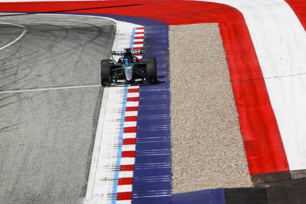 F1 - AUSTRIAN GRAND PRIX 2026 63 RUSSELL George (gbr), Mercedes AMG F1 Team W17, action during the Formula 1 Austrian Grand Prix 2026, 8th round of the 2026 Formula One World Championship, WM, Weltmeisterschaft from June 26 to 28, 2026 on the Red Bull Ring, in Spielberg, Austria - SpielbergAustria  Copyright: xANTONINxVINCENTx