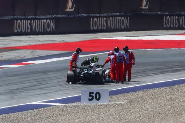 Formula 1 Lenovo Austrian Grand Prix 2026. Sergio PÃ rez (MEX), Cadillac Formula 1 Team, MAC-26 during Formula 1 Lenovo Austrian Grand Prix 2026. on June 26., 2026 in Red Bull Ring, Spielberg, Austria Zsombor Toth Spielberg Red bull Ring Styria Austria