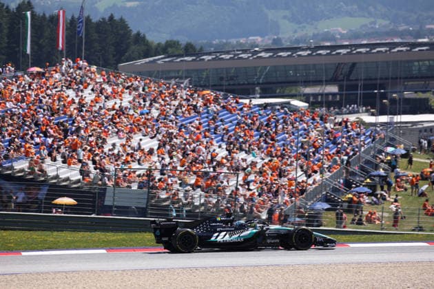 26.06.2026, Red Bull Ring, Spielberg, Formel 1 Großer Preis von Österreich 2026 , im Bild George Russell (GBR), Mercedes-AMG Petronas Formula One Team (Photo by Alessandro Martellotta Hasan Bratic DeFodi Images) - *** June 26, 2026, Red Bull Ring, Spielberg, 2026 Formula 1 Austrian Grand Prix; pictured: George Russell (GBR), Mercedes AMG Petronas Formula One Team. Photo by Alessandro Martellotta, Hasan Bratic, DeFodi Images