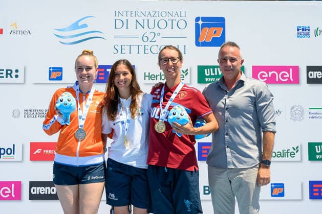 FINP - FEMMINE - 100 M RANA - SERIE during the 62nd Settecolli swimming meeting at Stadio del Nuoto in Rome (Italy), June 26, 2026. andreaxstaccioli