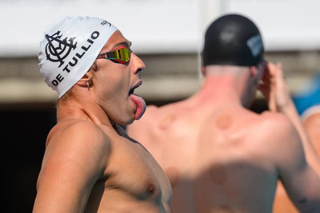 Sport Bilder des Tages Marco De Tullio of Italy competes in the 400m Freestyle Men Heats during the 62nd Settecolli swimming meeting at Stadio del Nuoto in Rome (Italy), June 26, 2026. andreaxstaccioli