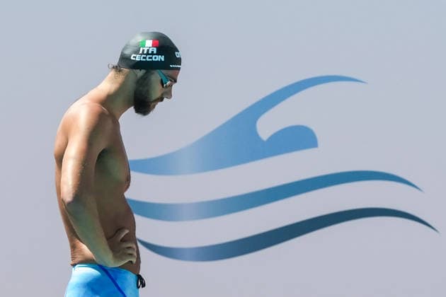 Thomas Ceccon of Italy 100m Butterfly Men Heats during the 62nd Settecolli swimming meeting at Stadio del Nuoto in Rome (Italy), June 26, 2026. antoniettaxbaldassarre