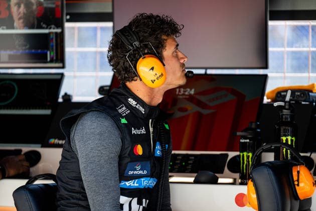 F1 - AUSTRIAN GRAND PRIX 2026 NORRIS Lando (gbr), McLaren F1 Team MCL40, portrait during the Formula 1 Austrian Grand Prix 2026, 8th round of the 2026 Formula One World Championship, WM, Weltmeisterschaft from June 26 to 28, 2026 on the Red Bull Ring, in Spielberg, Austria - SpielbergAustria  Copyright: xALBERTOxVIMERCATIx