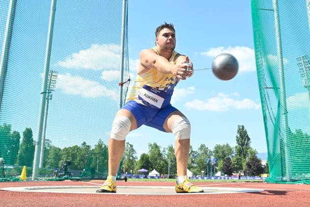 Croatia, Zagreb, 260626. Sportski park Mladost. Zagreb Meeting, 76th Boris Hanzekovic memorial. In the photo: Mykhaylo Kokhan. Photo: Ronald Gorsic CROPIX Zagreb Croatia Copyright: xxRonaldxGorsicx rg-zagreb_meeting15-260626