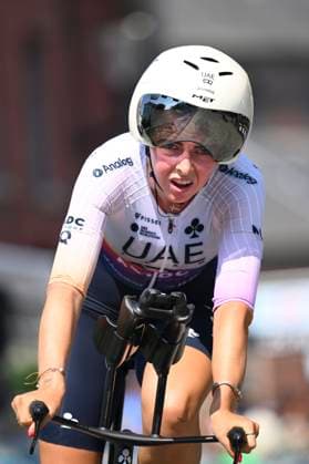 Belgian 2026 National Championship Maarkedal 26 06 2026 MAARKEDAL, BELGIUM - JUNE 26 : Jooris Febe of Uae Team Adq during the Women Elite Individual Time Trial of the 2026 Belgian National Championships 00st edition an UCI National Championships cycling race of 20 km with start in Maarkedal and finish in Maarkedal on June 26, 2026 in Maarkedal, Belgium, 26 06 2026 Maarkedal Belgium  Copyright: xVincentxKalutx