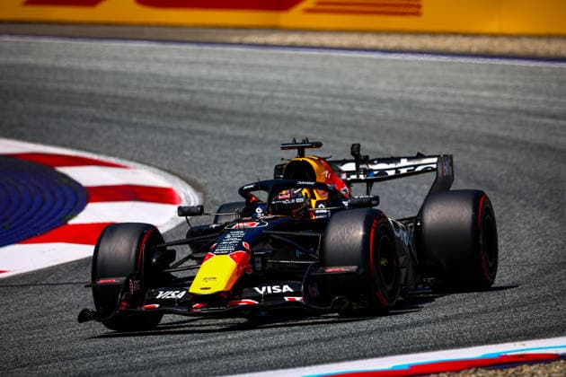 IPA86091450 - 03 Max Verstappen (NED), Oracle Red Bull Racing RB22, Red Bull-Ford, during the Austrian Grand Prix, Spielberg, June 25–28, 2026, Red Bull Ring, 2026 Formula 1 World Championship, WM, Weltmeisterschaft  Copyright: xFedericoxBasile IPAxSportx xx 86091450