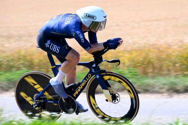 Belgian 2026 National Championship Maarkedal 26 06 2026 MAARKEDAL, BELGIUM - JUNE 26 : De Gendt Aime of Pinarello-Q36.5 Pro Cycling Team during the Men Elite Individual Time Trial of the 2026 Belgian National Championships 00st edition an UCI National Championships cycling race of 40 km with start in Maarkedal and finish in Maarkedal on June 26, 2026 in Maarkedal, Belgium, 26 06 2026 Maarkedal Belgium  Copyright: xVincentxKalutx