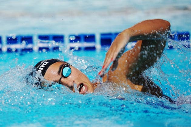 Virginia Menicucci from Italy at the 62 th Trofeo Settecolli at Foro Italico in Rome, Italy Friday, June 26, 2026. - swimming .  Copyright: xGianxMattiaxD Alberto LaPressex