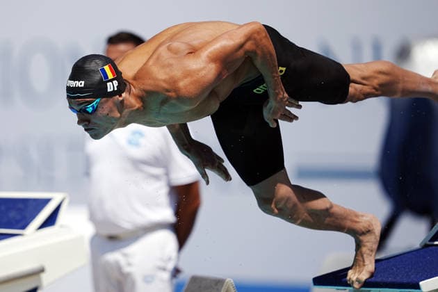David Popovici from Romania at the 62 th Trofeo Settecolli at Foro Italico in Rome, Italy Friday, June 26, 2026. - swimming .  Copyright: xGianxMattiaxD Alberto LaPressex