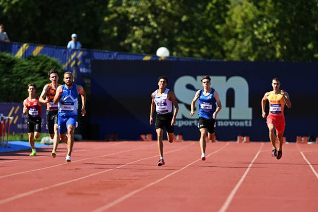 Zagreb, 260626. Sportski park Mladost. Zagreb Meeting, 76th Boris Hanzekovic memorial. In the photo: men s 400 m race. Photo: Damir Krajac CROPIX Zagreb Croatia Copyright: xxDamirxKrajacx dk_zagreb_meeting22-260626